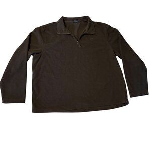 Starter Mens XL Black Half-Zip‎ Pullover